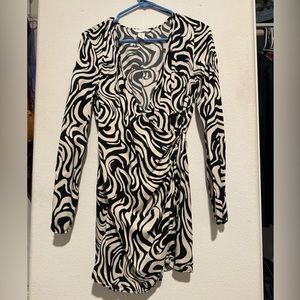 H & M zebra print Dress